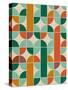 Mid Century Ornament-Eline Isaksen-Stretched Canvas