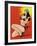 Mid-Century Pin-Ups - Beauty Magazine - Hot in Black-Peter Driben-Framed Art Print