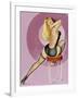 Mid-Century Pin-Ups - Beauty Parade Magazine - Oh! Purple-Peter Driben-Framed Art Print