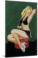 Mid-Century Pin-Ups - Beauty Parade - Uncovering Beauty-Peter Driben-Mounted Art Print