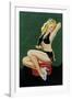 Mid-Century Pin-Ups - Beauty Parade - Uncovering Beauty-Peter Driben-Framed Art Print