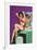 Mid-Century Pin-Ups - Bedtime Stories-Peter Driben-Framed Art Print