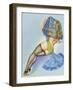 Mid-Century Pin-Ups - The Veil-Peter Driben-Framed Art Print