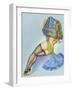 Mid-Century Pin-Ups - The Veil-Peter Driben-Framed Art Print