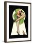 Mid-Century Pin-Ups - Through the Keyhole-Peter Driben-Framed Art Print