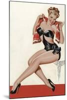 Mid-Century Pin-Ups - Wink Magazine - Silk Stockings & High Heels-Peter Driben-Mounted Art Print