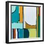 Mid-century Rendezvous-Hyunah Kim-Framed Art Print