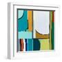 Mid-century Rendezvous-Hyunah Kim-Framed Art Print