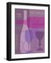 Mid Century Wine 1-Lola Bryant-Framed Art Print
