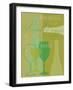 Mid Century Wine 3-Lola Bryant-Framed Art Print