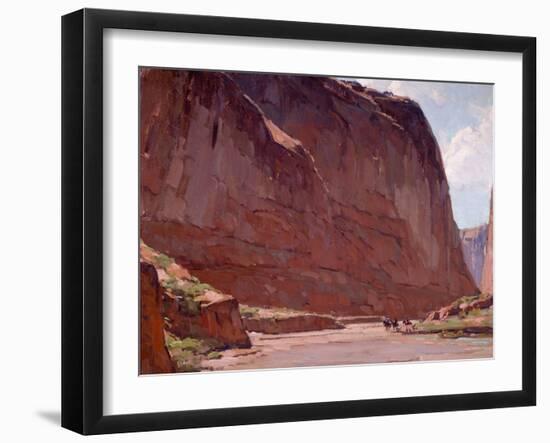 Mid Day Canyon-Edgar Payne-Framed Art Print
