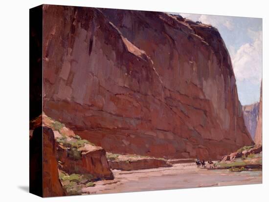 Mid Day Canyon-Edgar Payne-Stretched Canvas