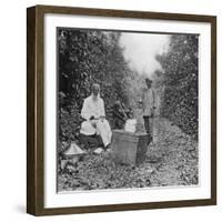 Mid-Day Halt on the March-null-Framed Giclee Print