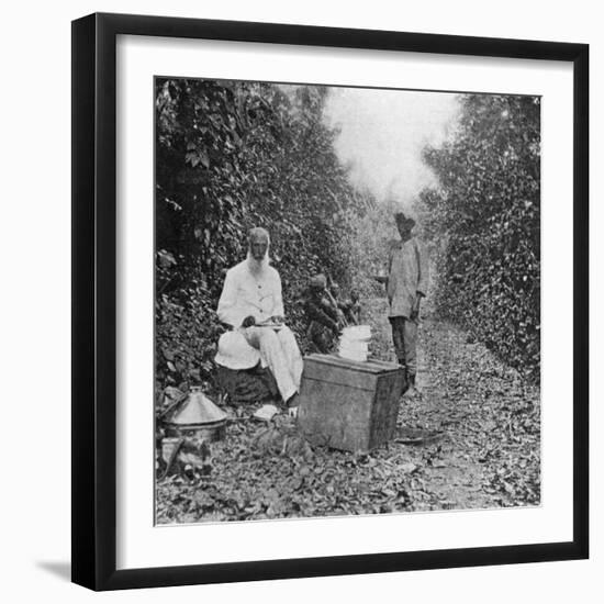 Mid-Day Halt on the March-null-Framed Giclee Print