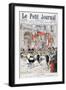 Mid-Lent Carnival Float of the Queen of the Queens, 1903-null-Framed Giclee Print