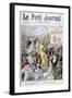 Mid-Lent Celebrations, Paris, 1896-F Meaulle-Framed Giclee Print