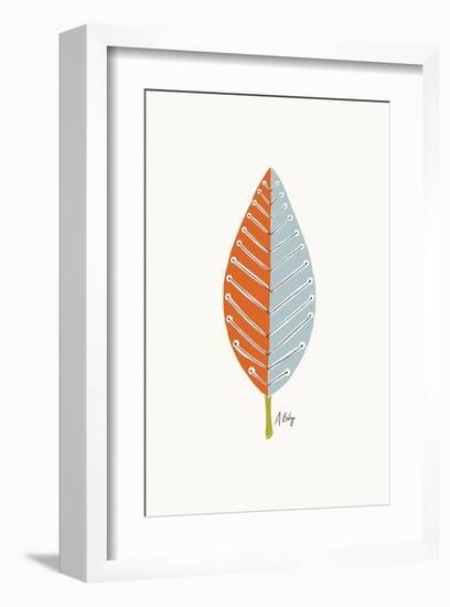 Mid Mod Leaf No. 2-Annie Bailey Art-Framed Art Print