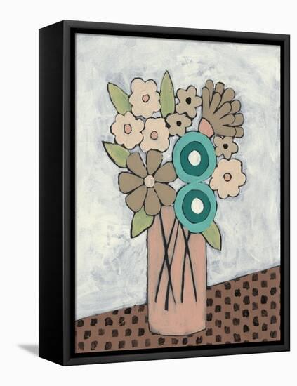 Mid Summer Bouquet III-Regina Moore-Framed Stretched Canvas
