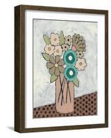 Mid Summer Bouquet III-Regina Moore-Framed Art Print