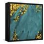 Mid-Summer Magik Deep Teal-Tina Lavoie-Framed Stretched Canvas