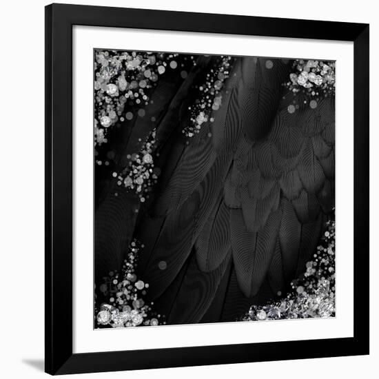 Mid-Summer Magik Noir Diamonds-Tina Lavoie-Framed Giclee Print