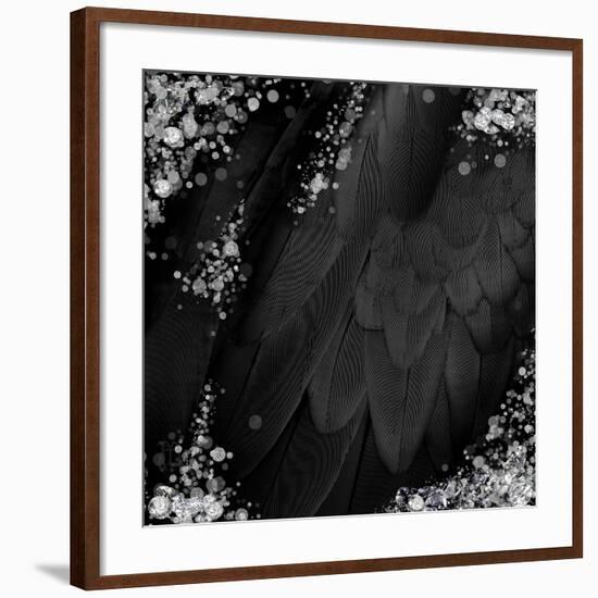 Mid-Summer Magik Noir Diamonds-Tina Lavoie-Framed Giclee Print