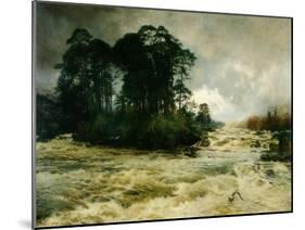 Mid the Wild Music of the Glen, 1888-Niels Moller Lund-Mounted Giclee Print