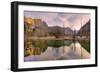 Mid Winter Reflections II, Yosemite-Vincent James-Framed Photographic Print