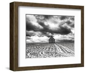 Mid Winter Storm-Trent Foltz-Framed Art Print