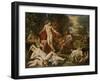 Midas and Bacchus-Nicolas Poussin-Framed Giclee Print