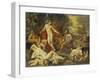 Midas and Bacchus-Nicolas Poussin-Framed Giclee Print