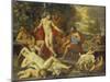 Midas and Bacchus-Nicolas Poussin-Mounted Giclee Print