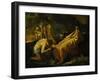 Midas at the Source of the River Pactole, circa 1626-1627-Nicolas Poussin-Framed Giclee Print