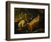 Midas at the Source of the River Pactole, circa 1626-1627-Nicolas Poussin-Framed Giclee Print