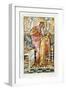 Midas' daughter turned to gold-Walter Crane-Framed Giclee Print