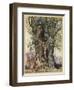 Midas, Flowers Turn Gold-Arthur Rackham-Framed Art Print
