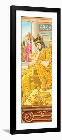 Midas, Greek Mythology-Encyclopaedia Britannica-Framed Art Print