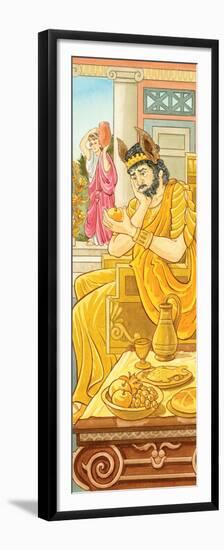 Midas, Greek Mythology-Encyclopaedia Britannica-Framed Premium Giclee Print