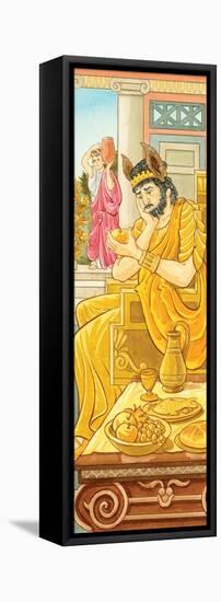 Midas, Greek Mythology-Encyclopaedia Britannica-Framed Stretched Canvas