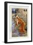 Midas with the pitcher-Walter Crane-Framed Giclee Print
