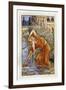 Midas with the pitcher-Walter Crane-Framed Giclee Print