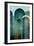 MidCentury Arches Teal-Urban Epiphany-Framed Art Print