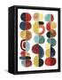 Midcentury Sunrise II-Grace Popp-Framed Stretched Canvas