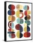 Midcentury Sunrise II-Grace Popp-Framed Stretched Canvas