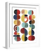 Midcentury Sunrise II-Grace Popp-Framed Art Print