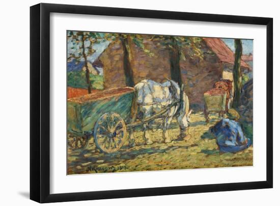 Middagsrast-Nils Kreuger-Framed Giclee Print