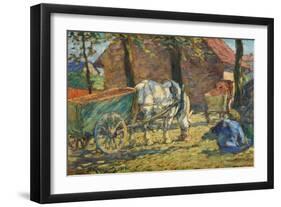 Middagsrast-Nils Kreuger-Framed Giclee Print