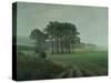 Midday, 1820-25-Caspar David Friedrich-Stretched Canvas