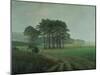 Midday, 1820-25-Caspar David Friedrich-Mounted Giclee Print