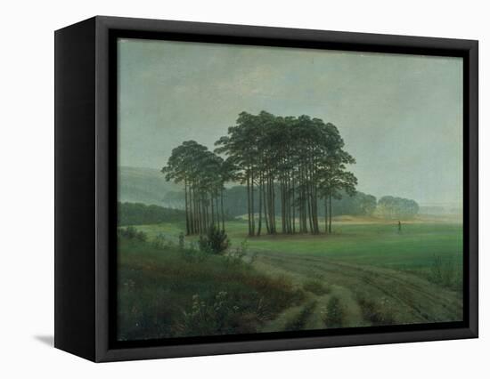 Midday, 1820-25-Caspar David Friedrich-Framed Stretched Canvas